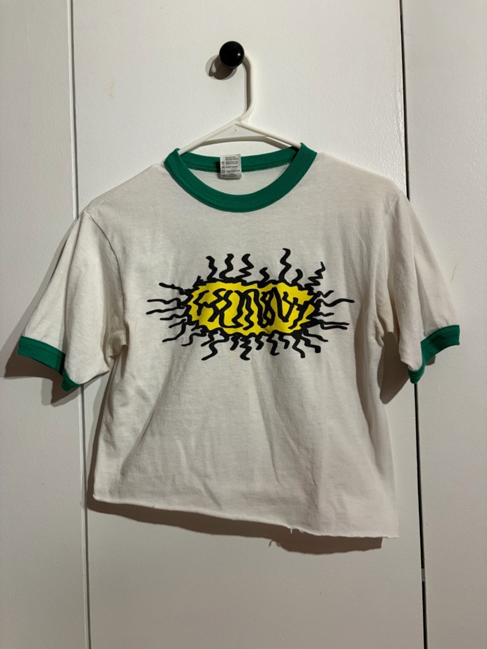 Hunny The Band Cropped Tour Tshirt